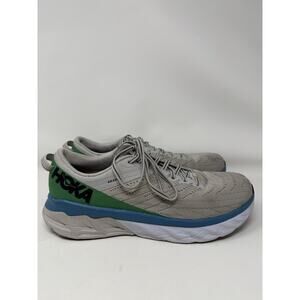 Hoka One One Arahi 4 Running Shoes Sneakers Gray Blue Green Mens Size 12.5